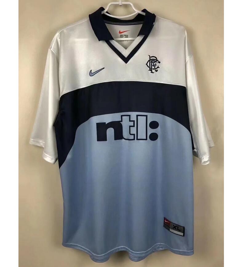 1999-2000 SSC Lazio Retro Home Kit Soccer Jersey